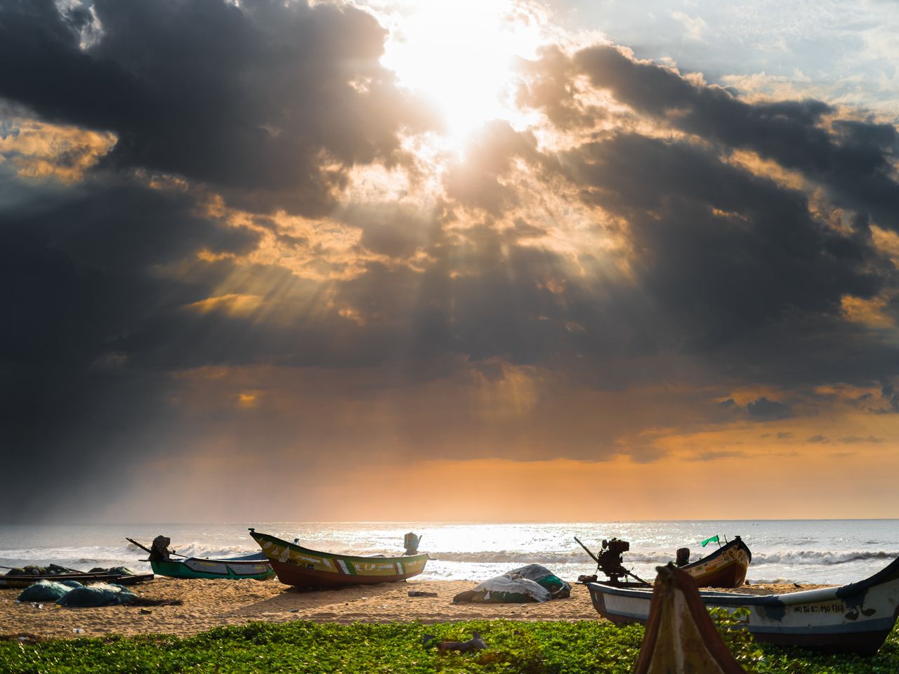 Ray of hope | Besant nagar beach, Chennai